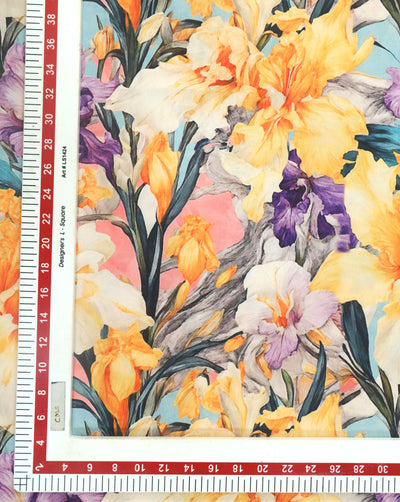 MULTICOLOR DIGITAL PRINTED FABRIC
