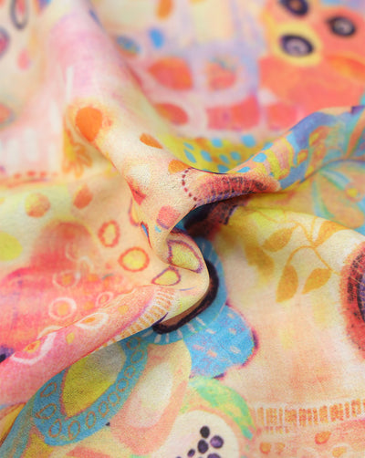 MULTICOLOR DIGITAL PRINTED FABRIC