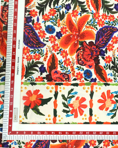 MULTICOLOR DIGITAL PRINTED FABRIC
