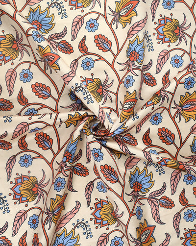 MULTICOLOR DIGITAL PRINTED FABRIC