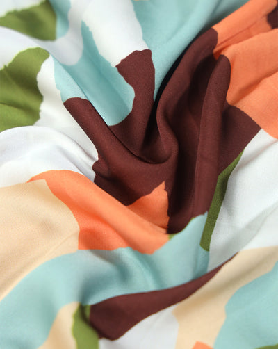 MULTICOLOR DIGITAL PRINTED FABRIC