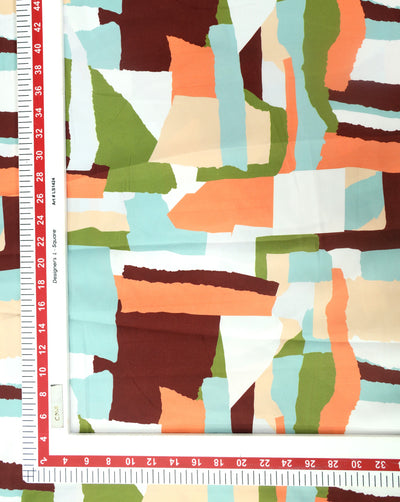 MULTICOLOR DIGITAL PRINTED FABRIC