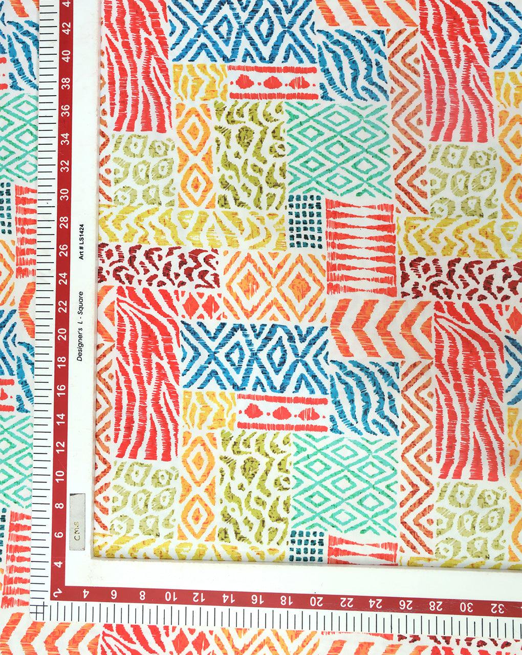 MULTICOLOR DIGITAL PRINTED FABRIC