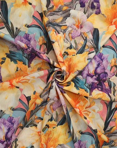 MULTICOLOR DIGITAL PRINTED FABRIC
