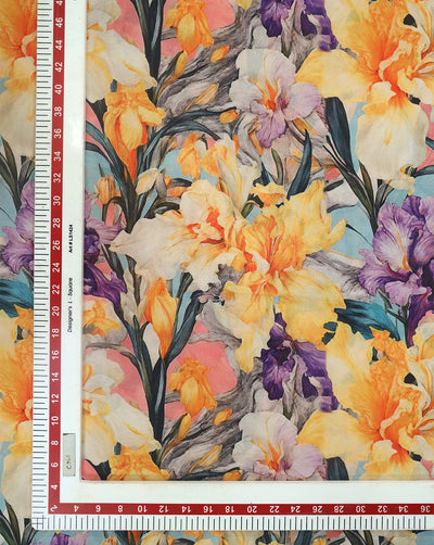 MULTICOLOR DIGITAL PRINTED FABRIC