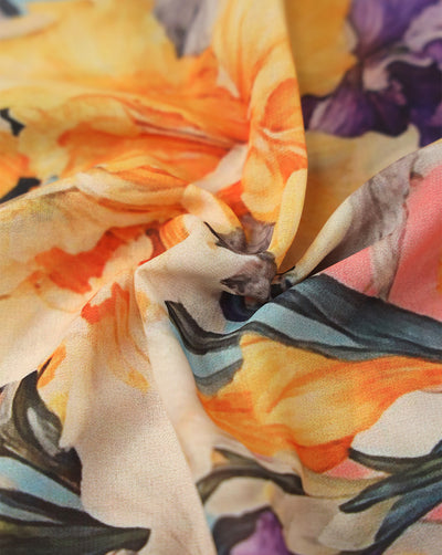 MULTICOLOR DIGITAL PRINTED FABRIC