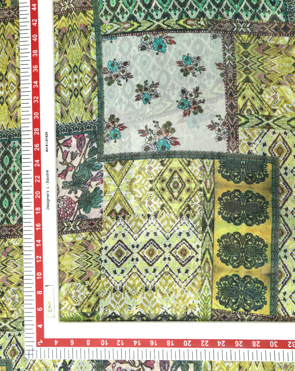MULTICOLOR DIGITAL PRINTED FABRIC