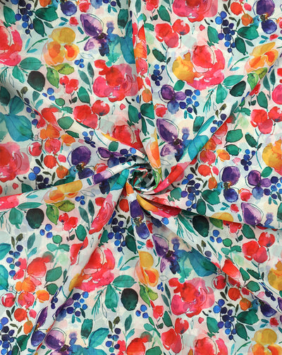 MULTICOLOR DIGITAL PRINTED FABRIC