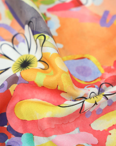 MULTICOLOR DIGITAL PRINTED FABRIC