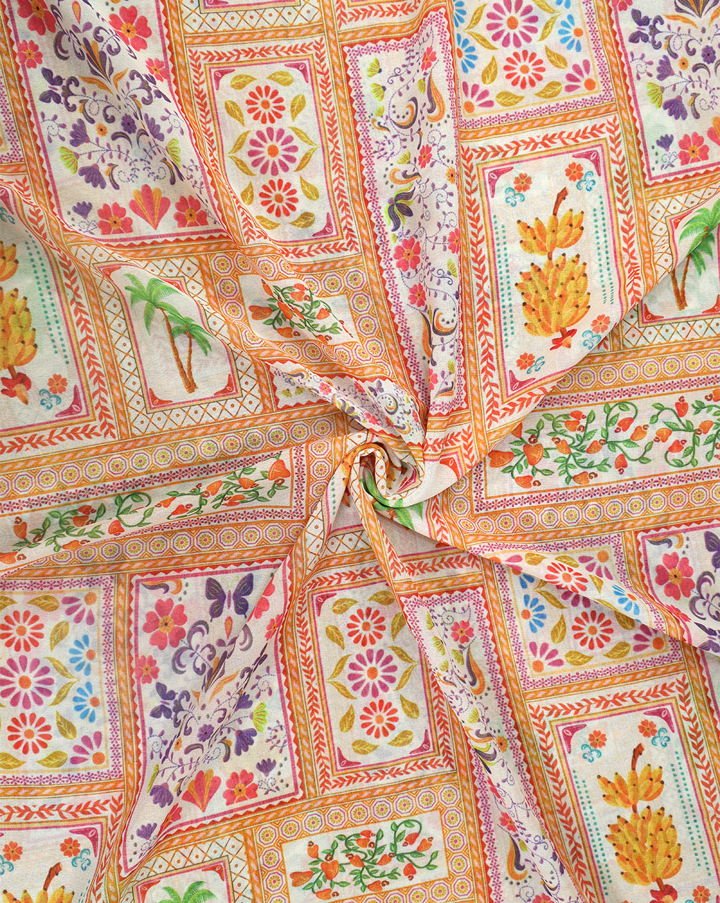 MULTICOLOR DIGITAL PRINTED FABRIC