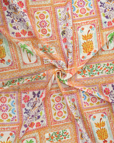 MULTICOLOR DIGITAL PRINTED FABRIC