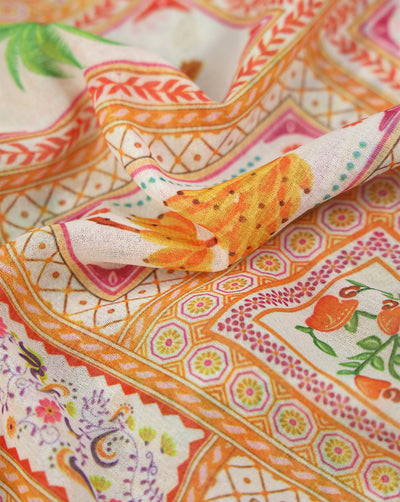 MULTICOLOR DIGITAL PRINTED FABRIC