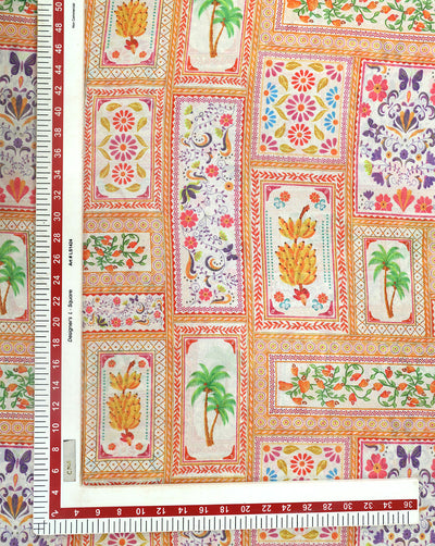 MULTICOLOR DIGITAL PRINTED FABRIC