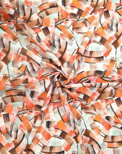 MULTICOLOR DIGITAL PRINTED FABRIC