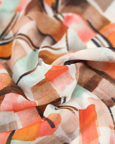 MULTICOLOR DIGITAL PRINTED FABRIC