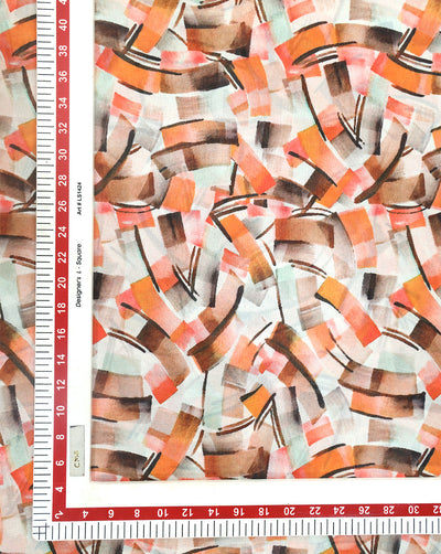 MULTICOLOR DIGITAL PRINTED FABRIC