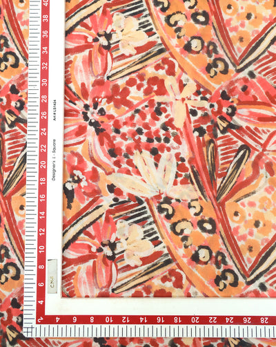 MULTICOLOR DIGITAL PRINTED FABRIC