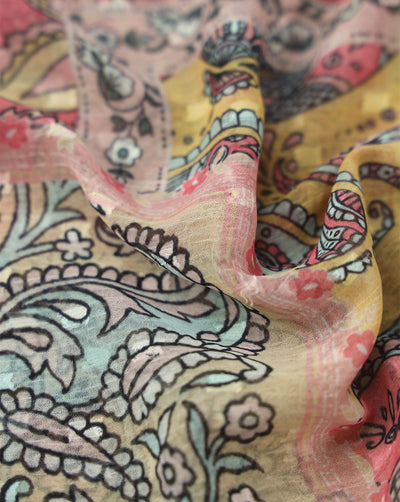 MULTICOLOR DIGITAL PRINTED FABRIC