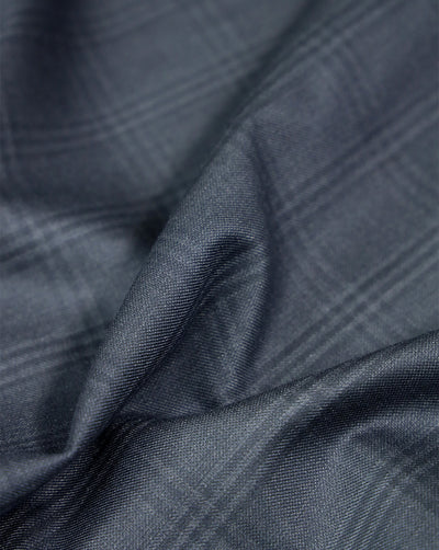 CHECKS PATTERN SUITING FABRIC (WIDTH-58 INCHES)