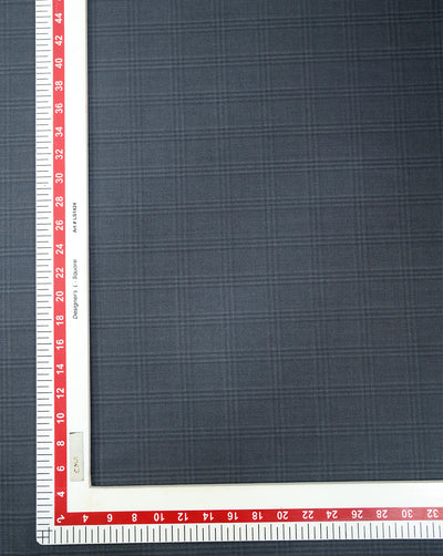 CHECKS PATTERN SUITING FABRIC (WIDTH-58 INCHES)