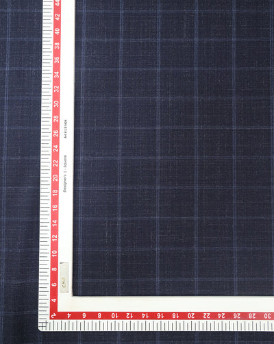 CHECKS PATTERN SUITING FABRIC (WIDTH-58 INCHES)
