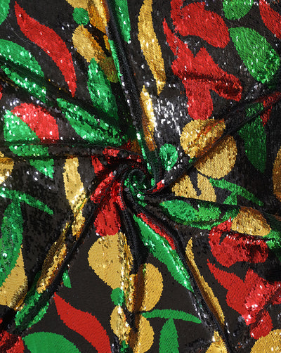 SEQUINS NET FABRIC