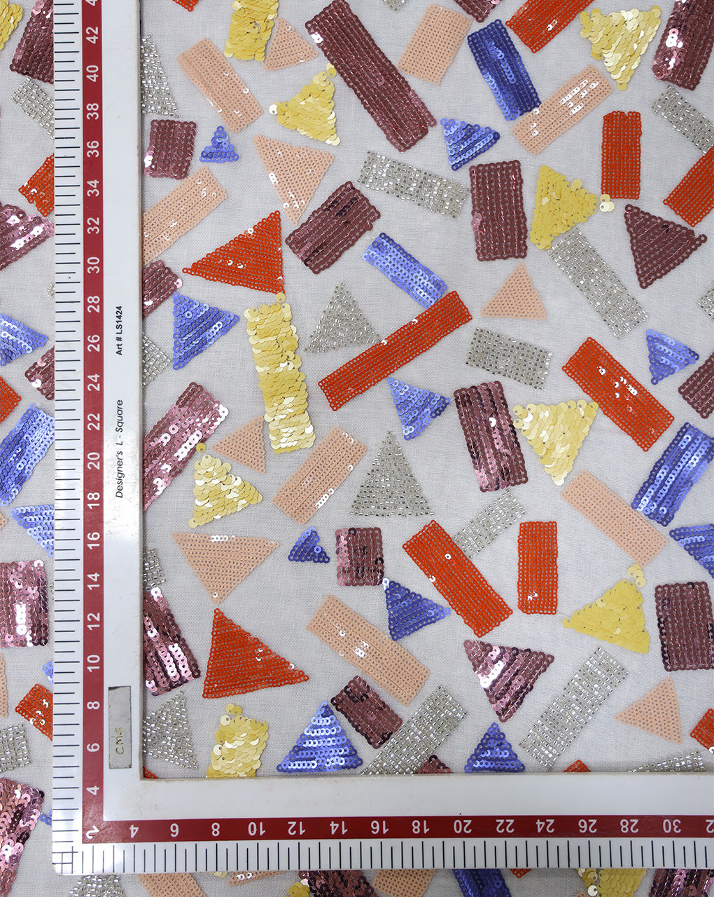 SEQUINS NET FABRIC