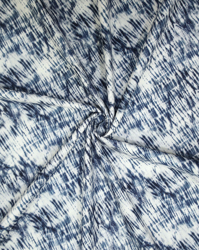 MULTICOLOR COTTON-LINEN PRINTED FABRIC