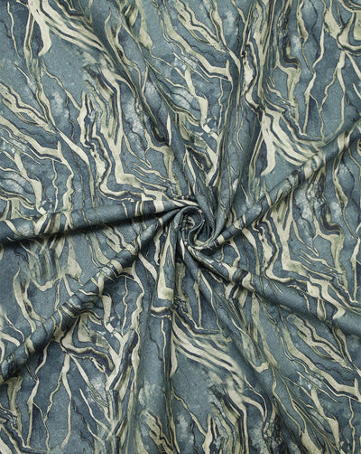 MULTICOLOR COTTON-LINEN PRINTED FABRIC