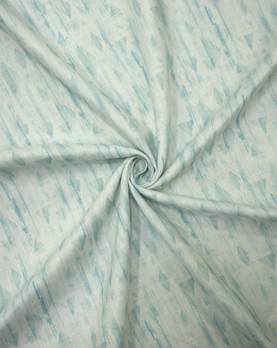 MULTICOLOR COTTON-LINEN PRINTED FABRIC