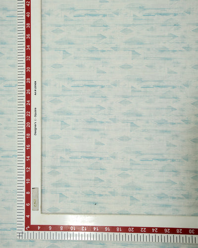 MULTICOLOR COTTON-LINEN PRINTED FABRIC