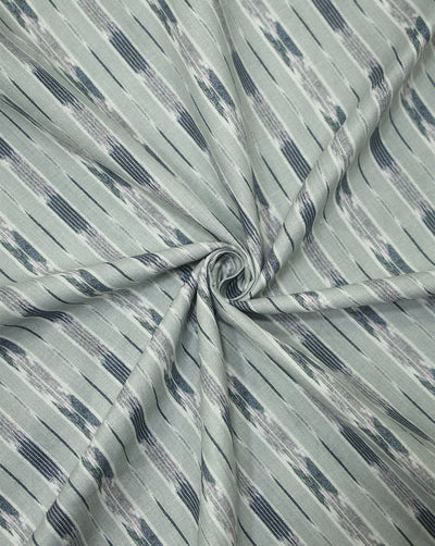 MULTICOLOR COTTON-LINEN PRINTED FABRIC