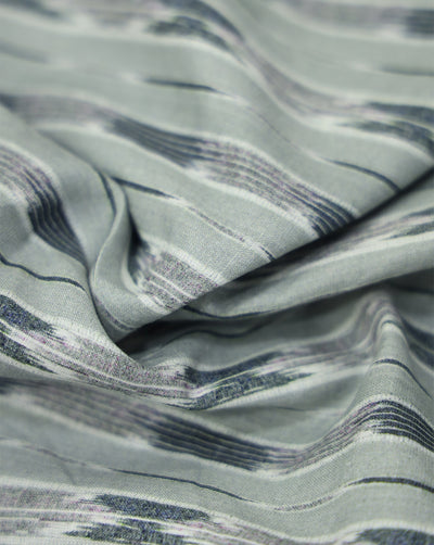 MULTICOLOR COTTON-LINEN PRINTED FABRIC