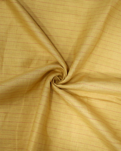 STRIPES DESIGN LINEN SHIRTING FABRIC