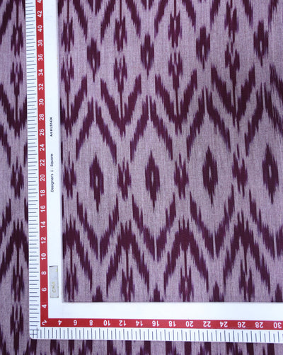 YARN DYED COTTON IKAT FABRIC