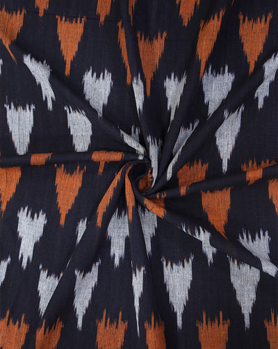 YARN DYED COTTON IKAT FABRIC