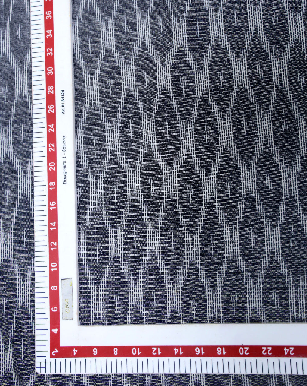 YARN DYED COTTON IKAT FABRIC