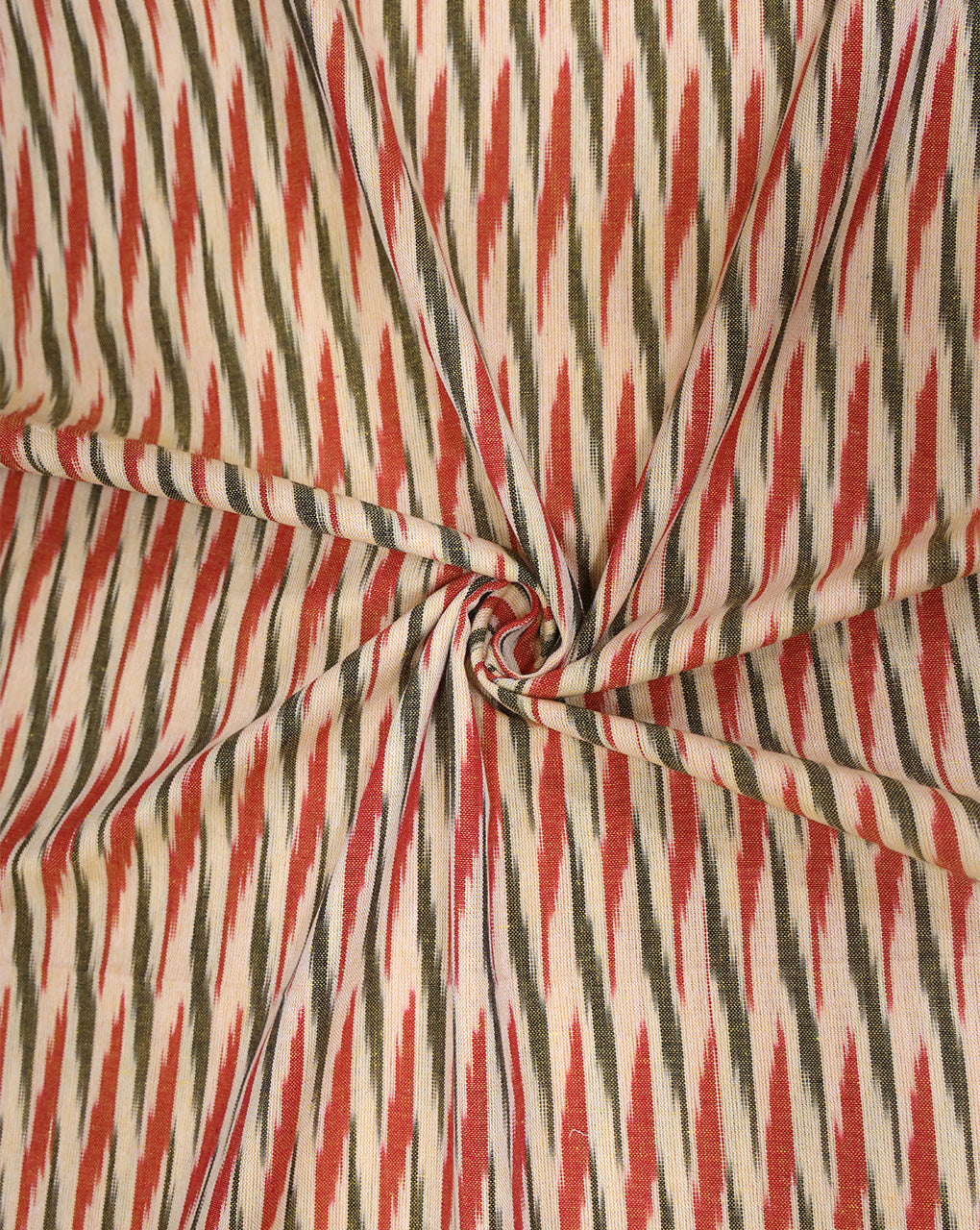 YARN DYED COTTON IKAT FABRIC