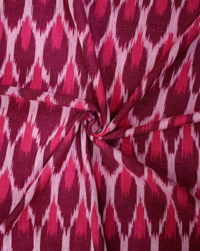 YARN DYED COTTON IKAT FABRIC