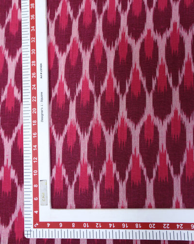 YARN DYED COTTON IKAT FABRIC