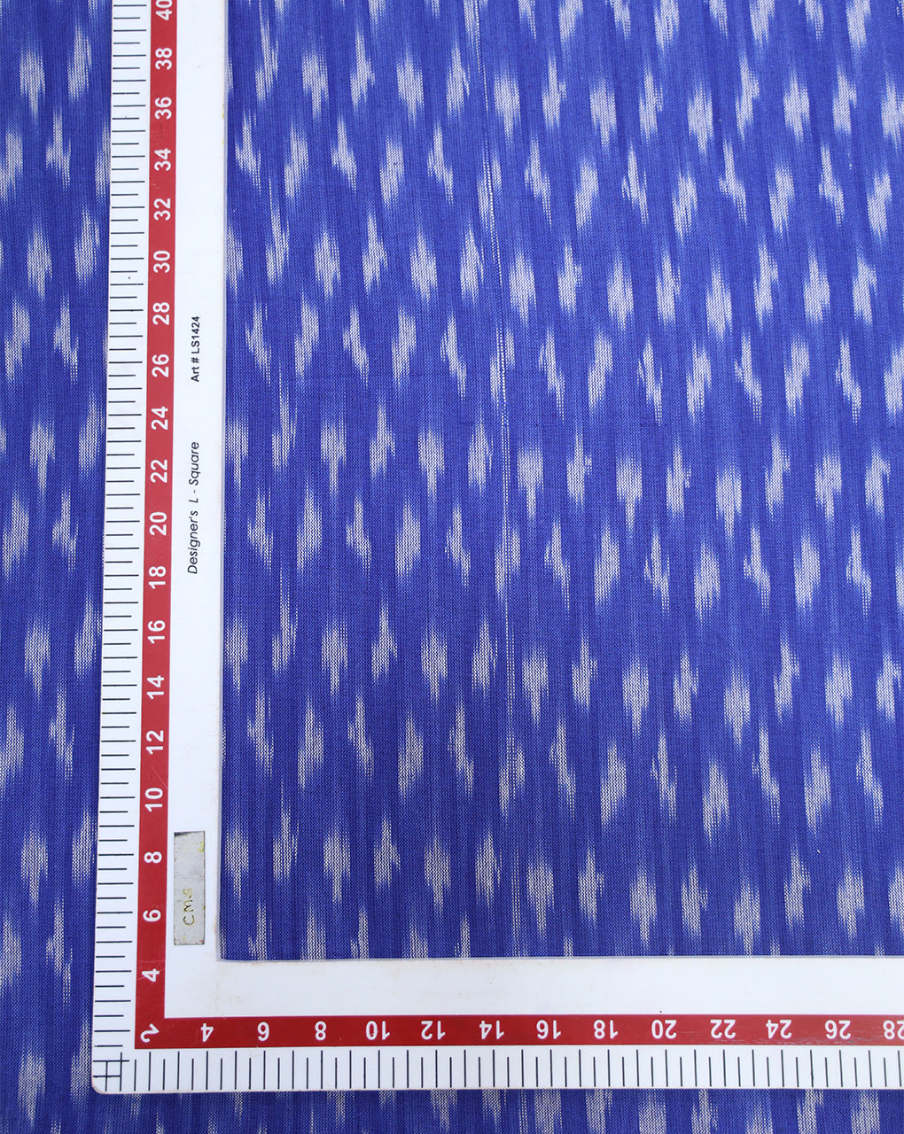 YARN DYED COTTON IKAT FABRIC