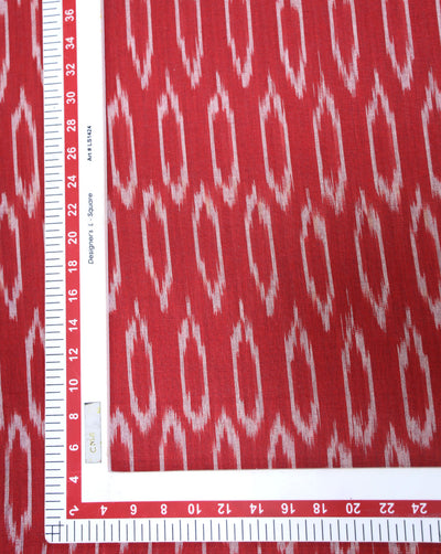 YARN DYED COTTON IKAT FABRIC