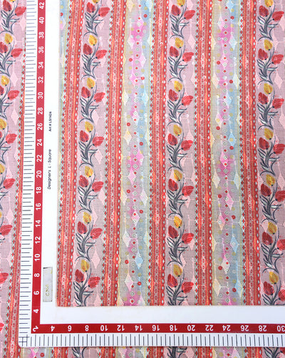 Schiffli Printed Fabric