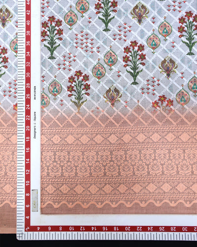 Schiffli Printed Fabric