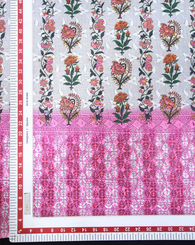Schiffli Printed Fabric