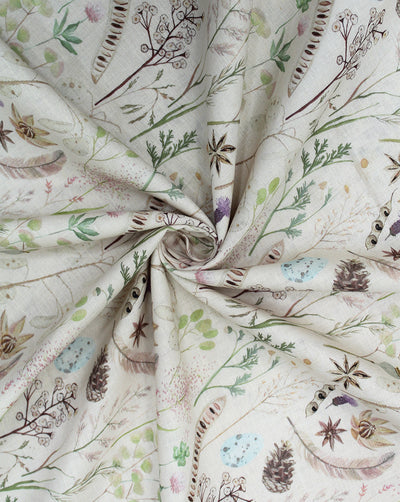 BLENDED LINEN FABRIC