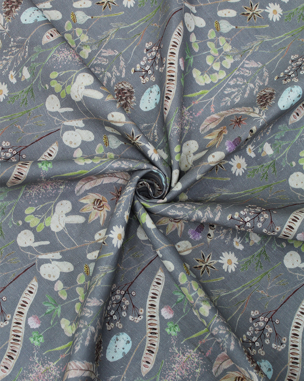 BLENDED LINEN FABRIC