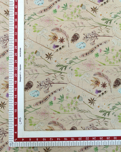 BLENDED LINEN FABRIC