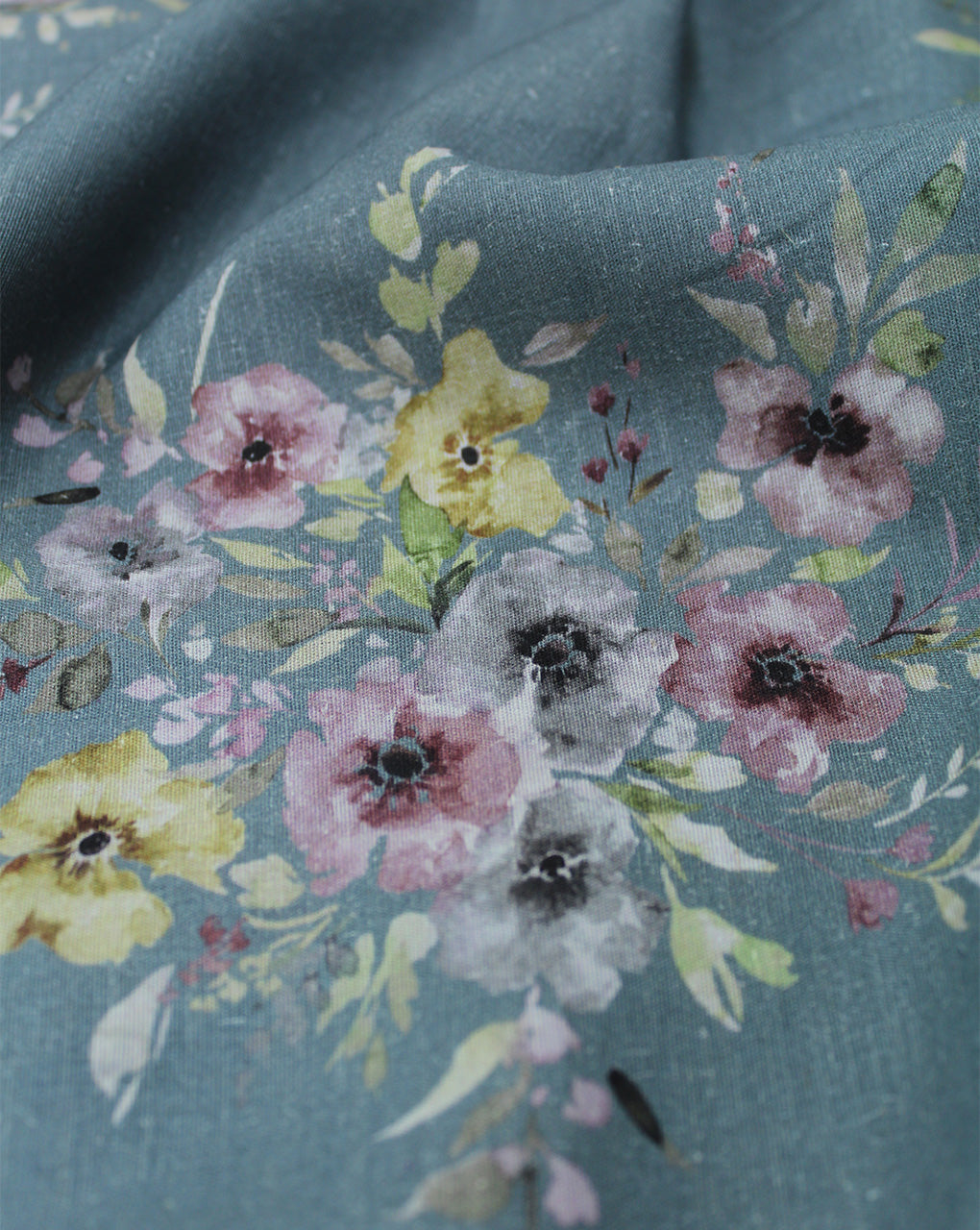 BLENDED LINEN FABRIC