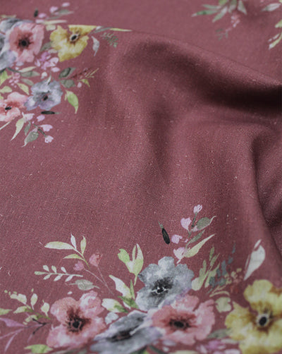 BLENDED LINEN FABRIC